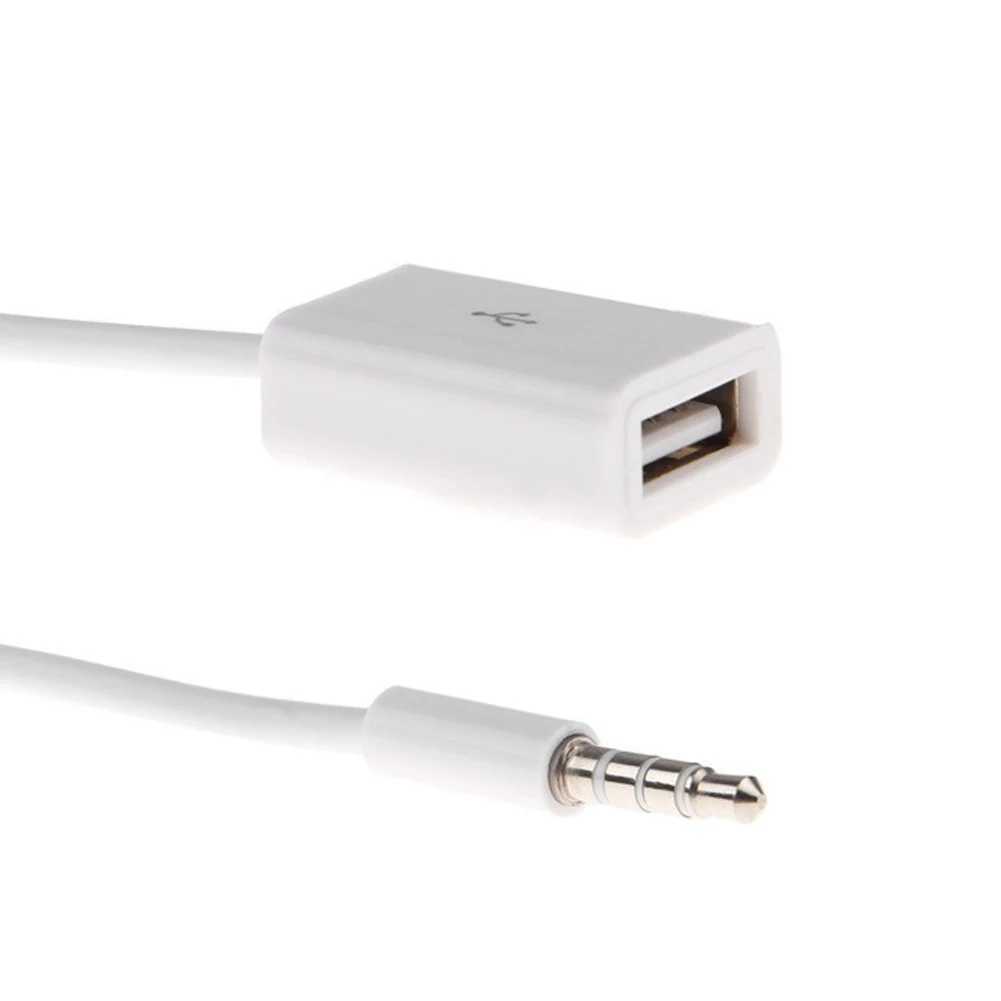 2 МБ/с. автомобиля AUX Мужской кабель для конвертера флеш-накопитель USB с гнездовым