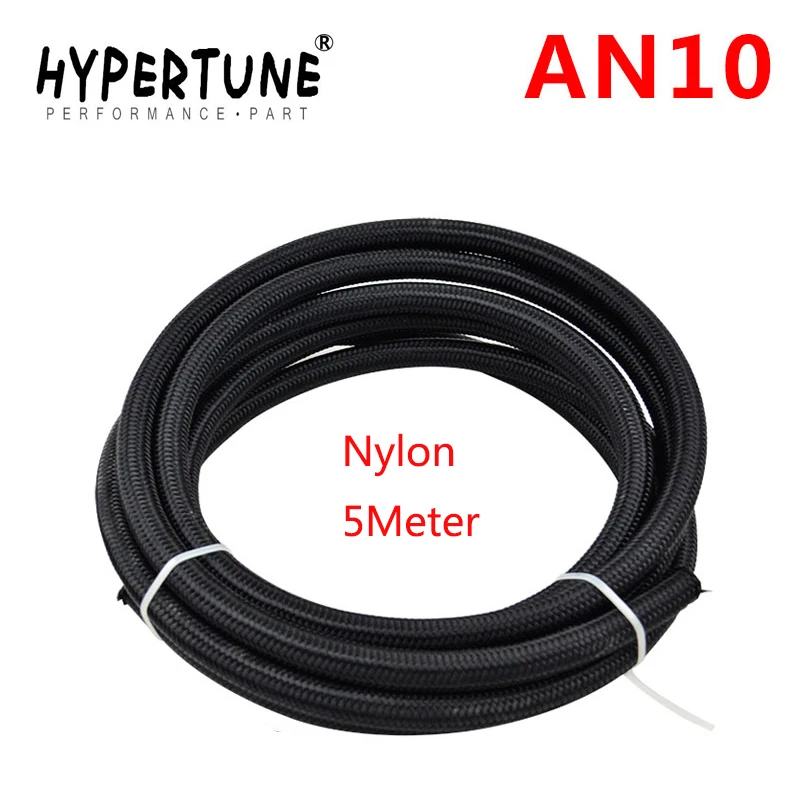 

Hypertune - 10 AN Pro's Lite Black Racing Hose Fuel Oil Line 350 PSI HT7314