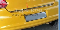 chrome rear trunk lid cover trim for 5 door for stainless steel for vw polo 2011 2012 2013 2014 2015