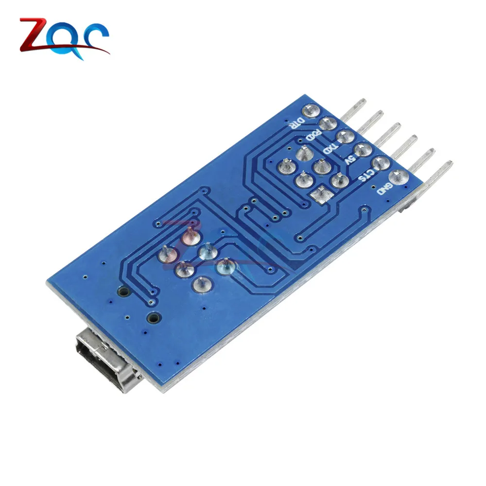 

Basic Breakout Board For FTDI FT232RL USB To TTL Serial IC Adapter Converter Module 3.3V 5V FT232 Switch For Arduino Mini USB