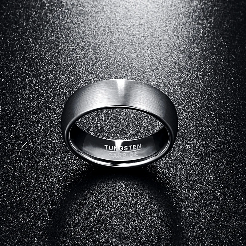 

Men Ring 100% Tungsten Carbide Men's Jewelry Wedding Bands Anillos para hombres Pierscienie