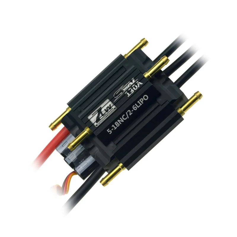 ZTW Seal 130A SBEC 3A бесщеточный ESC 65*46*23 5 мм В/3A BEC выход на запчасти для радиоуправляемых