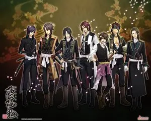 Черные длинные сапоги для косплея Hakuoki X002 взрослых | Тематическая одежда и