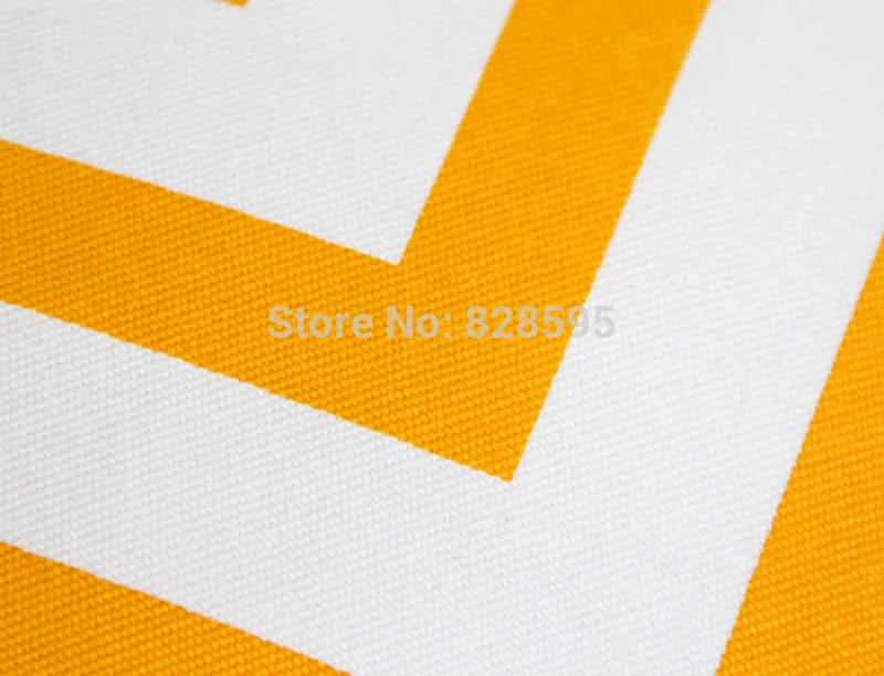EA321 16 &quotx 16&quot дюймов = 40x40 см желтая белая полоса хлопок холст печать класс