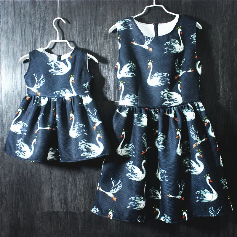 Maggie's Walker/новое платье для мамы и дочки одинаковые комплекты семьи сезон весна