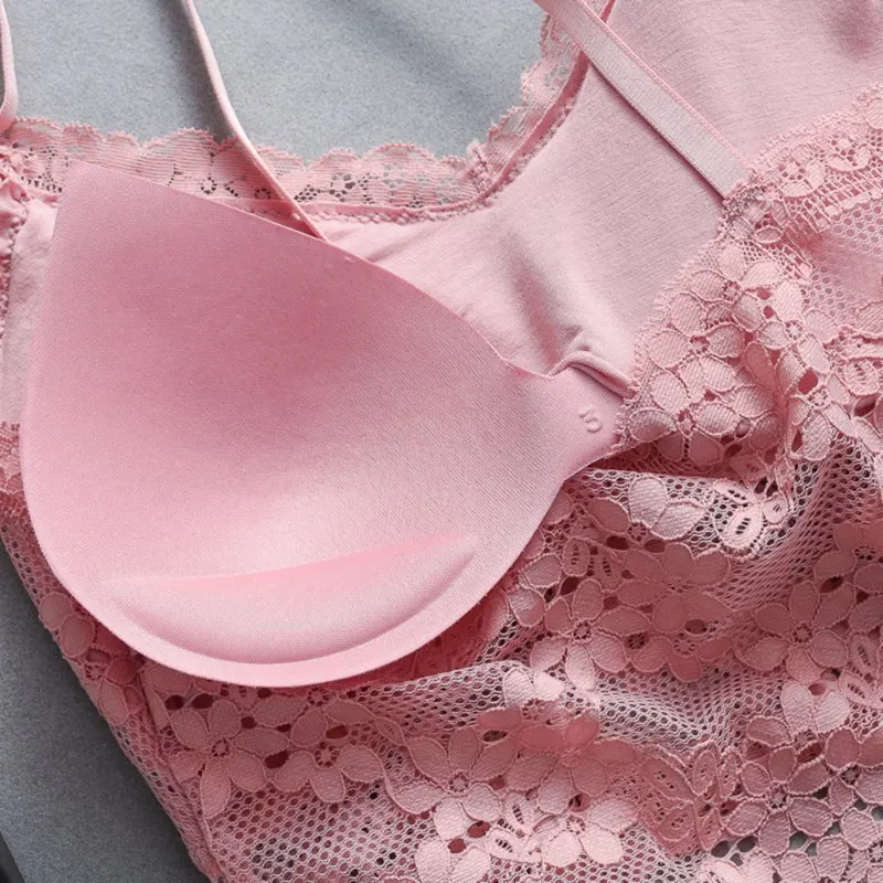 Summer Sexy Tube Top Sleeveless Women Bra Embroidery Tank Tops | Женская одежда