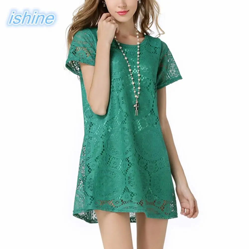 Модная летняя футболка женская сексуальная открытая Кружевная с коротким