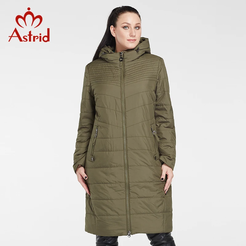 Astrid New Autumn and Winter Parka Woman Plus Size Jackets Women Big Fashion Coats 50kg-90kg AM-2670 | Женская одежда
