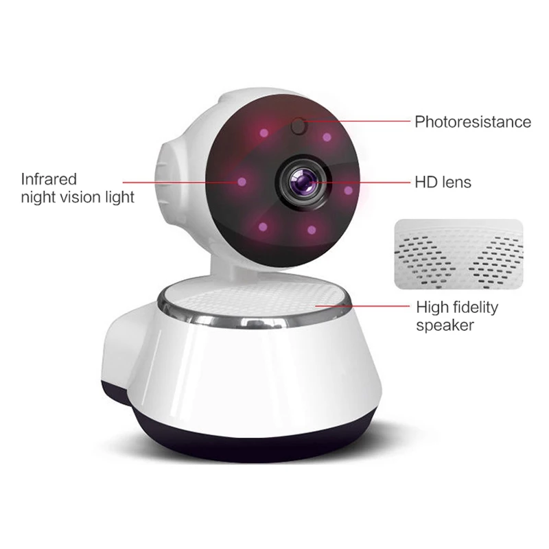 Миллион HD 720P IP камера Беспроводная интеллектуальная видеонаблюдения вор