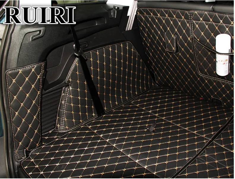 Высокое качество! Полный набор автомобильных ковриков для багажника Peugeot 5008 7