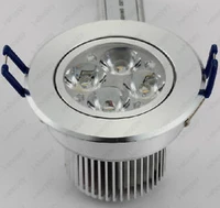 dimmable 4w led ceiling cabinet fixture light lamp clear lens warm pure white