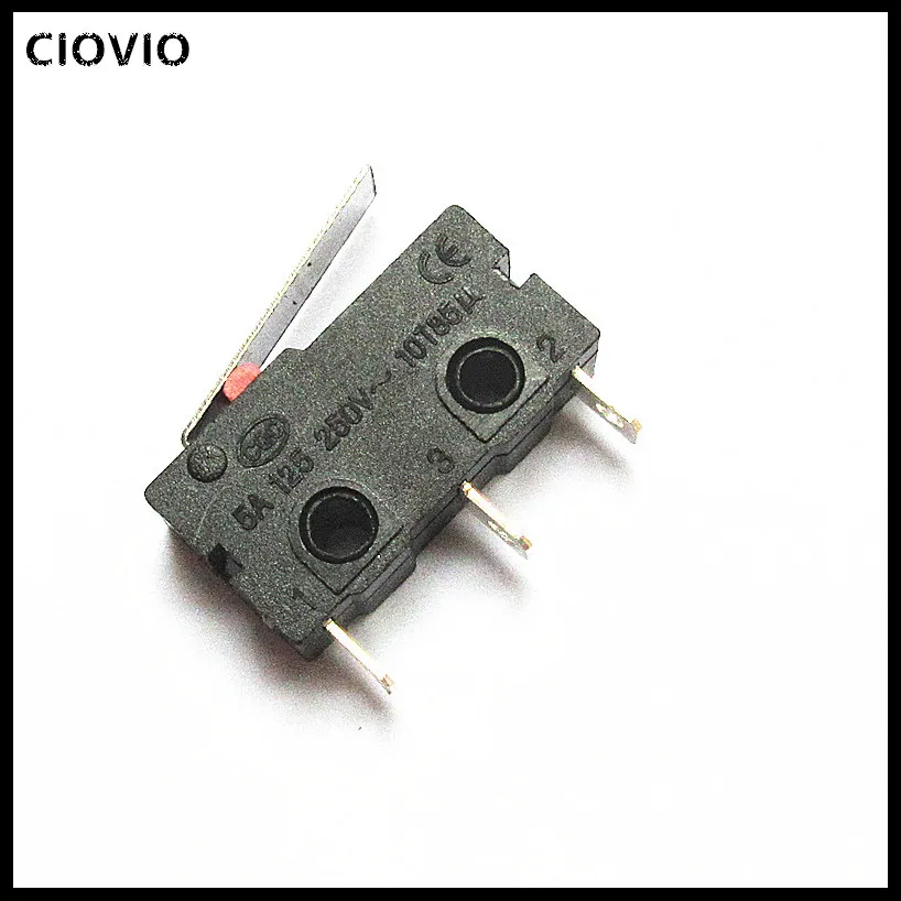 50 шт. KW12 такт переключатель вкл. KW11 3Z 5А 250В микро 3PIN пряжка новый CIOVIO|Выключатели| |