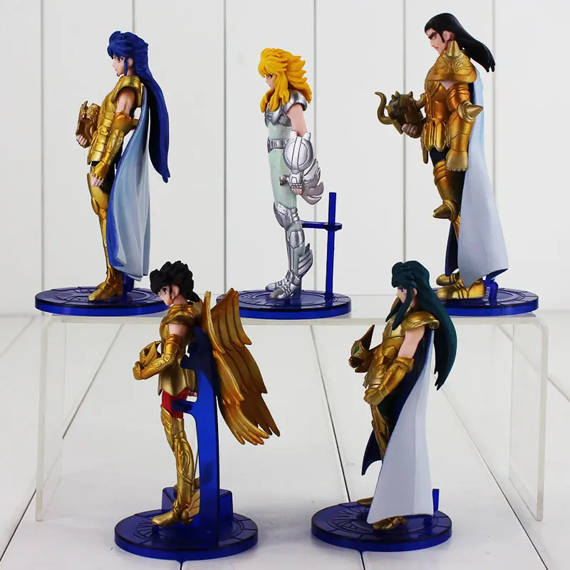 14 см Сейя "Рыцари зодиака" Миф Ткань Shiryu Shun Hyoga Jabu Seiya ПВХ фигурка куклы Коллекция Модель игрушки