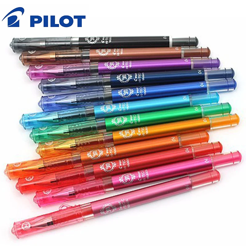 Pilot Hi Tec C LHM 15C4 Maica гелевая ручка 0 4 мм 12 цветов Набор игловидных письменных