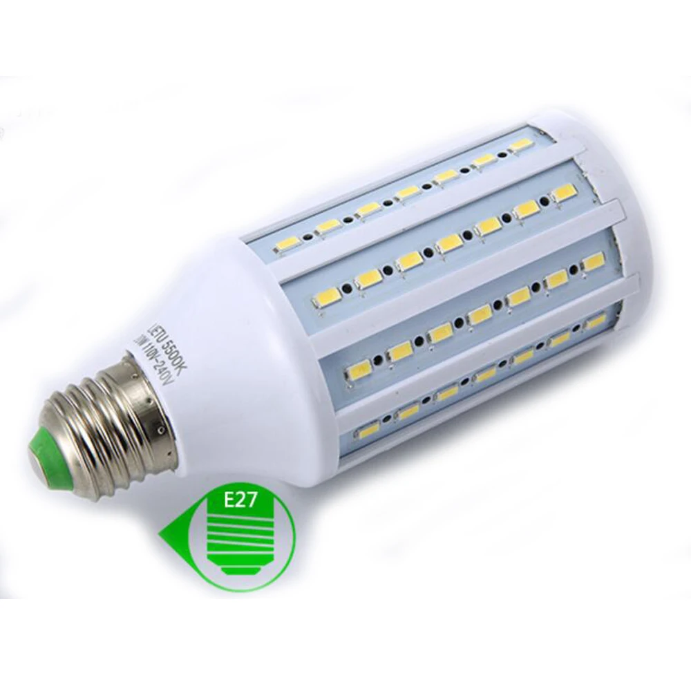 Светодиодная лампа-Кукуруза E27 SMD 5730/5630 7 Вт 12 15 25 30 40 50 светодиодсветильник лампа