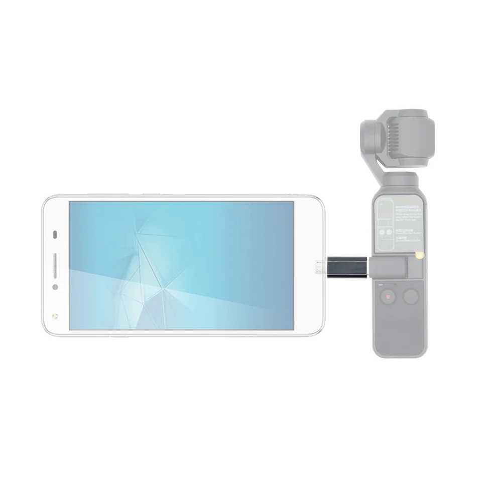 1 шт. Универсальный type-C к Micro-USB Женский конвертер для DJI OSMO Карманный ручной карданный аксессуары адаптеры для мобильных телефонов