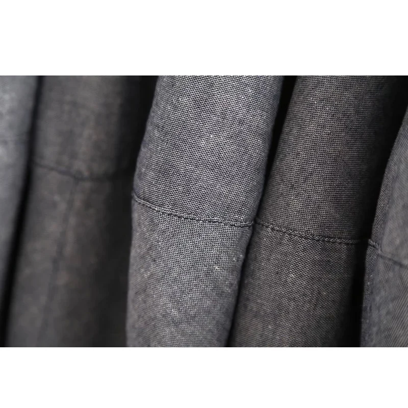 2019 модные весенне летние женские длинные юбки из хлопка и льна винтажная