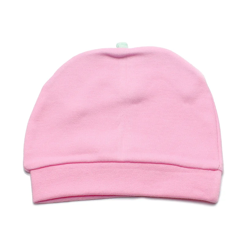 Милая детская шапка для новорожденных хлопковые детские шапки с клубничкой