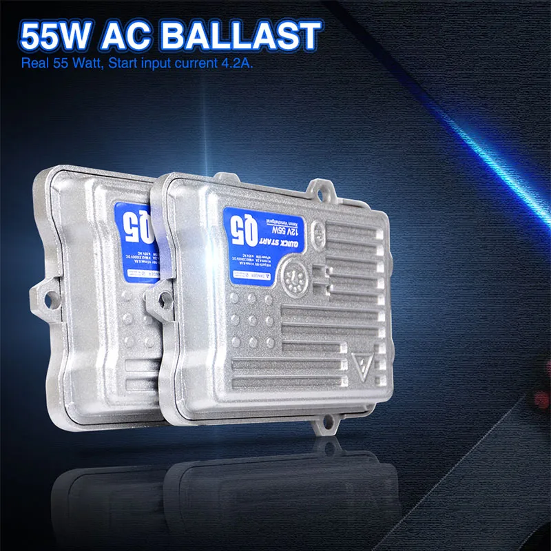 55 Вт HID AC C5 ксеноновые лампы Canbus декодер тонкий балласт или Q5 Быстрый Яркий Быстрый старт балласт с H1 H3 H7 H11 9005 9006 12 В