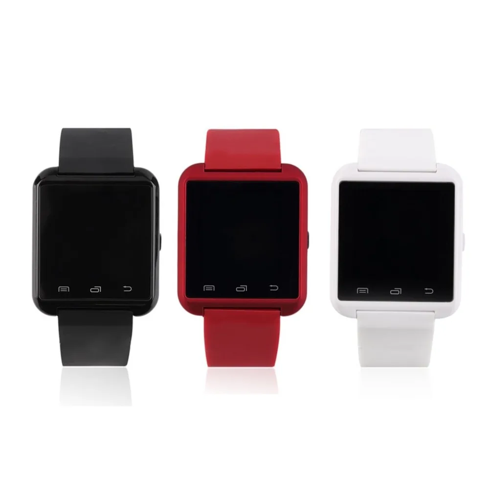 Умная электроника Bluetooth lcd сенсорный экран наручные часы телефон mate для Android IOS