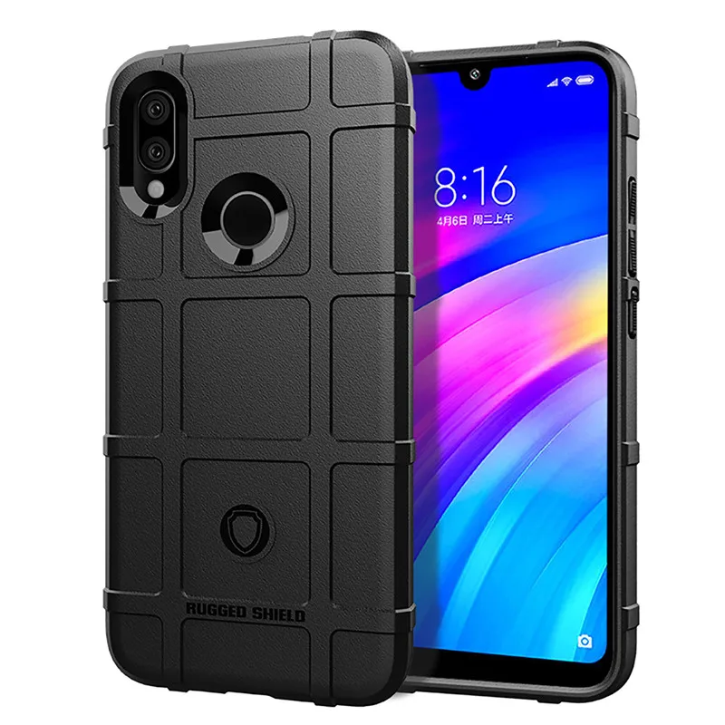 Прочный защитный силиконовый чехол для Xiaomi Pocophone Poco F1 Mi Play Mix 2S Redmi Note 5 6 7 Pro Plus