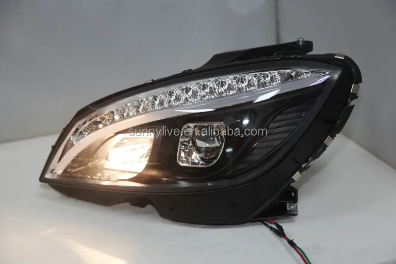 Для Mercedes-Benz W204 светодиодная фара 2007 до 2011 JY