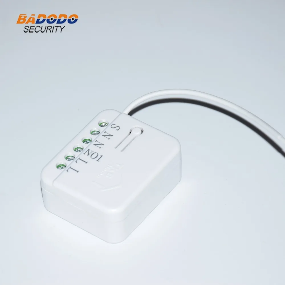 Z-wave Плюс Большой силовой вставной переключатель управления модуль TKBhome TZ78 одиночный релейный переключатель для управления освещением