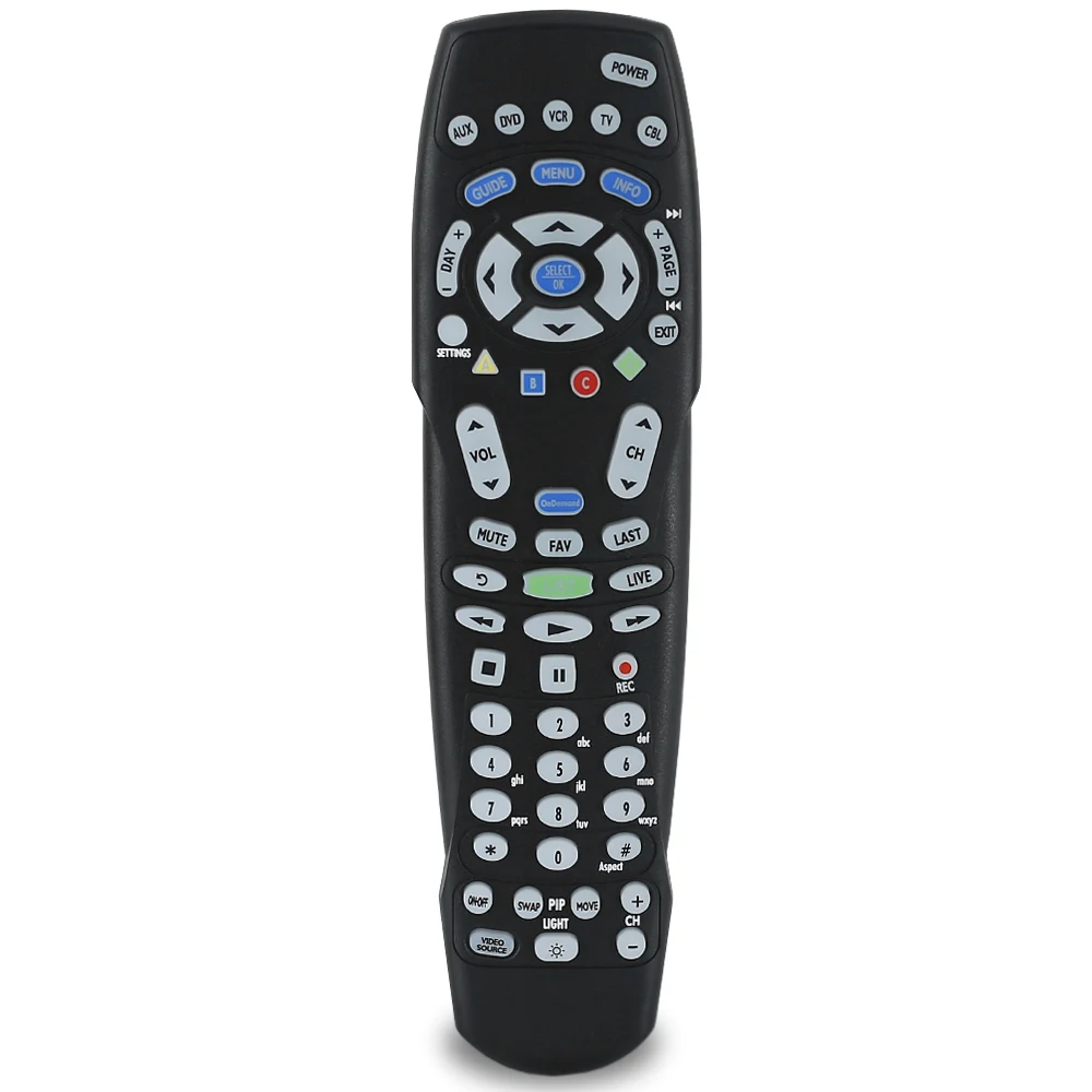 Новый Rc122 для спектра времени Warner кабель телеприставки с ТВ Dvd Vcr аудио устройства