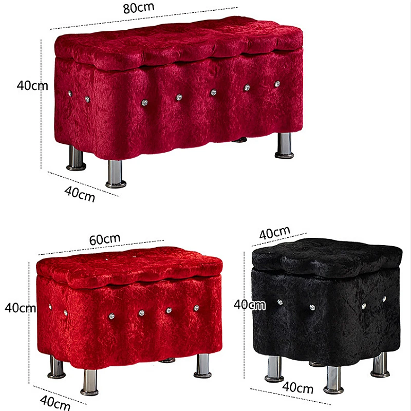 Многофункциональный стул для хранения из цельного дерева домашний смены обуви