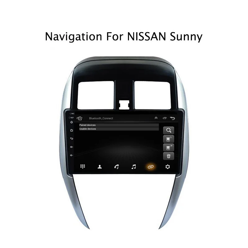 NAVITOPIA 10 1 дюймов 4G LTE wifi головное устройство для Nissan Sunny 2014 2015 2016 Android 6 0 2G + 32G