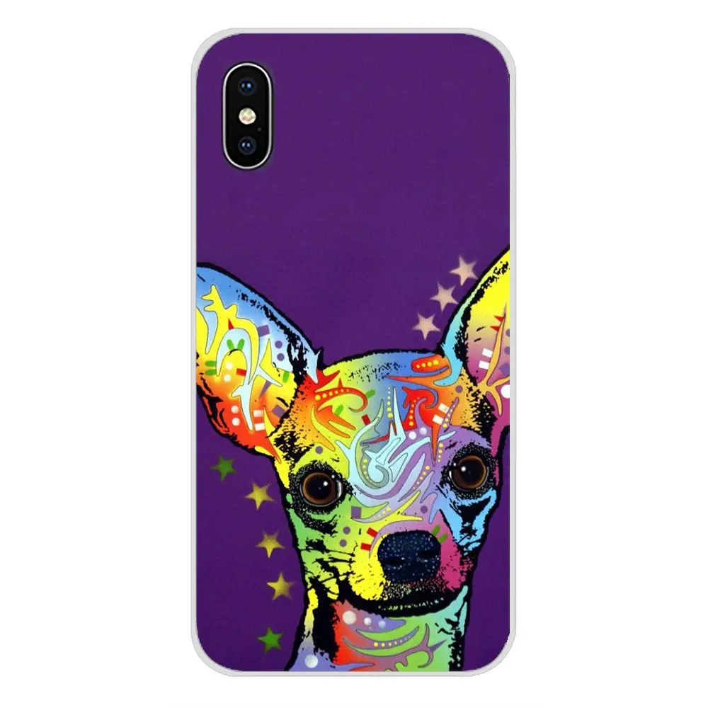 Полинезийские Чихуахуа для Apple iPhone X XR XS MAX 4 4S 5 5S 5C SE 6 6S 7 8 Plus ipod touch Аксессуары чехлы