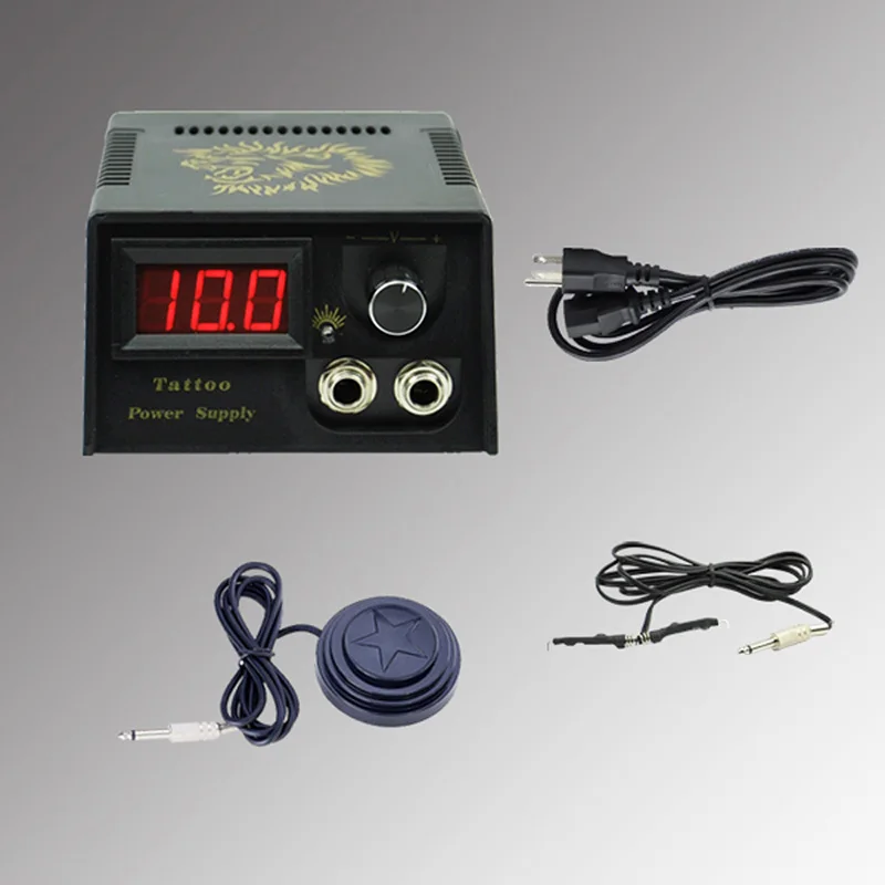 OPHIR полный набор для тату лайнер шейдер машина пистолет 7 видов цветов игла чернил