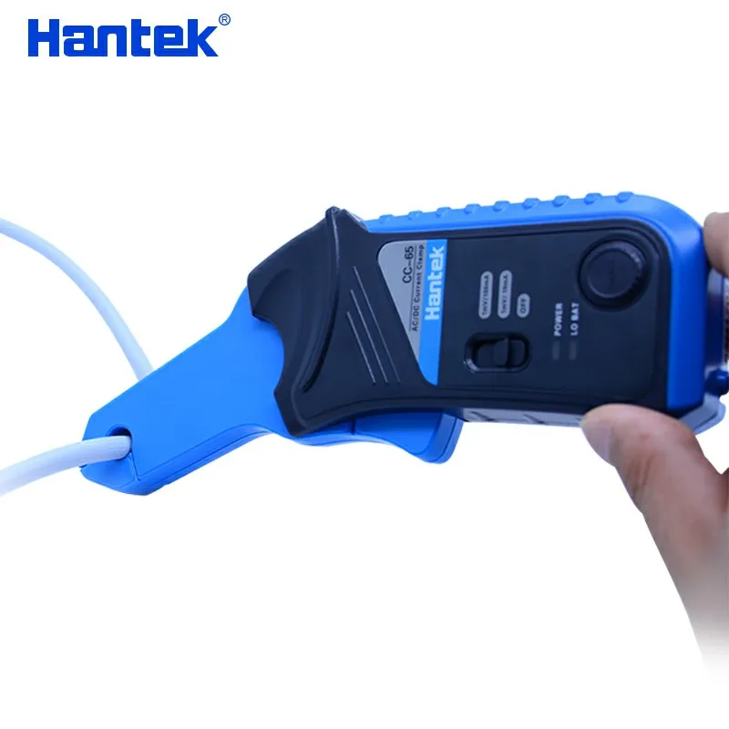 Hantek Осциллограф AC/DC токовый зажим зонд CC 65 20 кГц/400 Гц полоса пропускания 1МВ/10мА