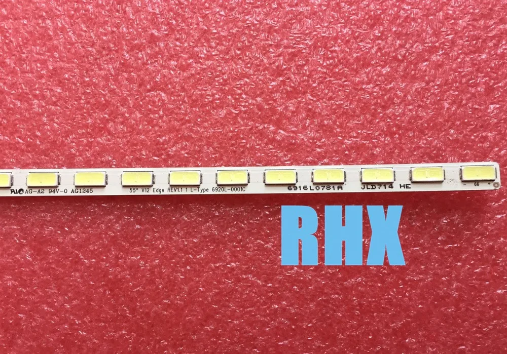 2Pieces/lot FOR LG 55LM6200-CE LCD TV backlight bar 6922L-0003A 6922L-0004A LC550EUN 6920L-0001C Left and right 66LED 689MM | Электроника