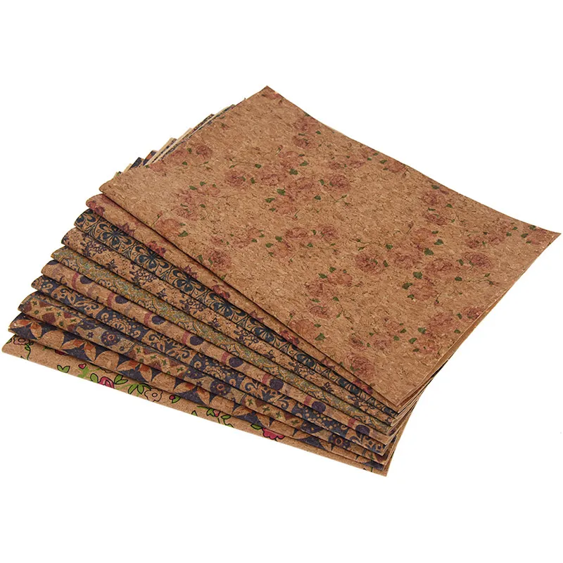 Она любит A4 29x21 см мягкого пробковый материал цветочный узор Швейные Одежда ткани