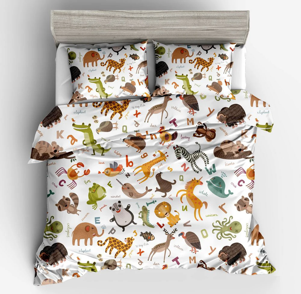Fashion 3D Print sika deer Christmas 100% Polyester yellow red duvet cover twin full queen king size good quality bedding set | Дом и сад