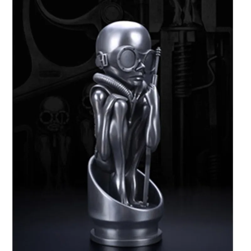 Холодное литье алюминия Ver Alien queen H. R. Giger Colophony ремесла скульптура настольное украшение G1489