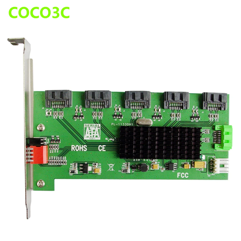 Флеш накопитель JMB393 для компьютера 1:5 SATA 2 0|switch blower|switch holderswitch hdmi 3 ports |