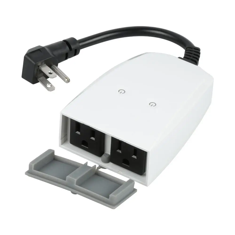 WiFi умная водонепроницаемая розетка с приложением управление работой Alexa Google Home