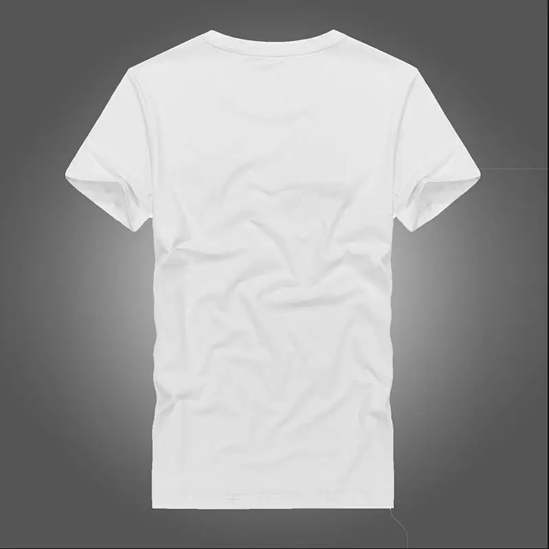 New summer casual T-shirt short sleeved round neck print | Мужская одежда