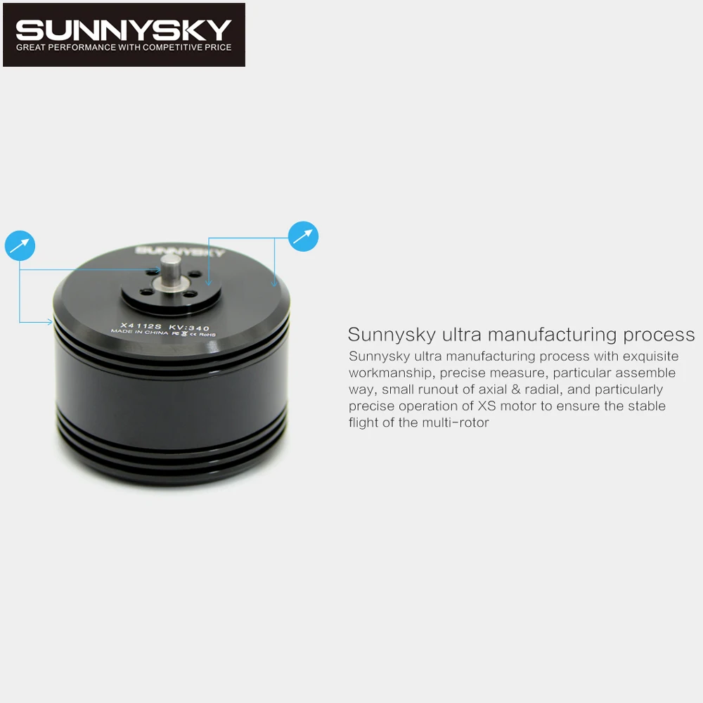 SUNNYSKY X4112S 340KV 450KV Outrunner Brushless Motor for Multi-rotor Aircraft multi-axis motor disc | Игрушки и хобби