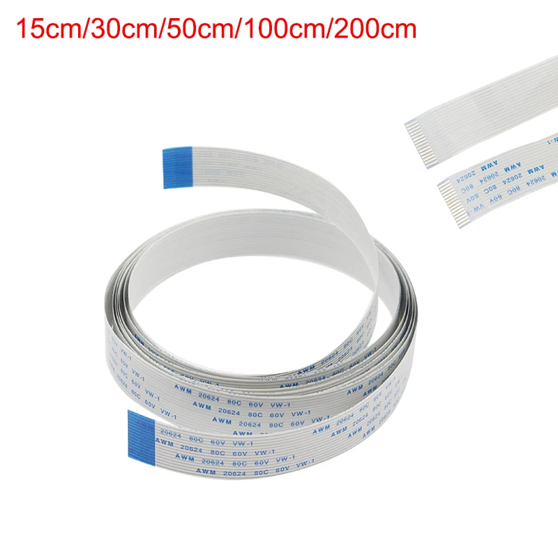 Кабель для камеры Raspberry Pi 15 контактов гибкий плоский кабель см 30 50 1 м 2 ленточный