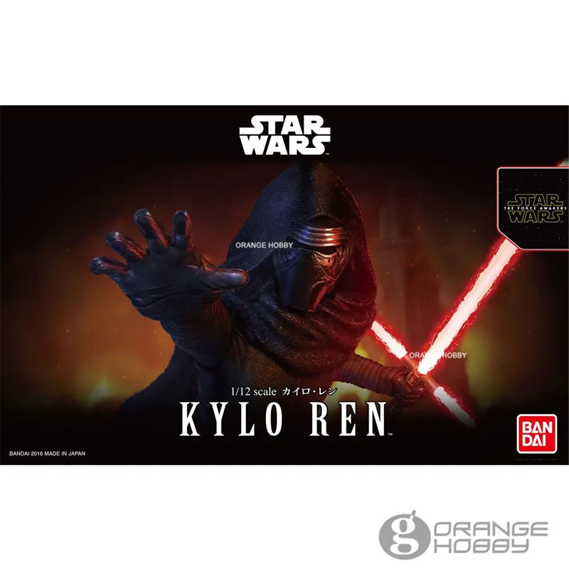 OHS Bandai Звездные войны 1/12 Kylo Ren комплекты пластиковых моделей|plastic model kits|model kitplastic