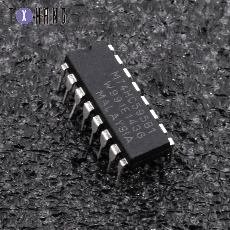 5/10 шт M74HC595B1 16PIN M74HC595B1R 8-битный регистр переключения с выходными защелками |