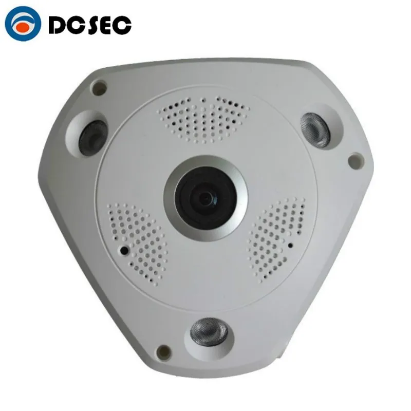 1920x1080 P 2.0mp панорамный Fisheye 3 массив ИК ip Камера POE Ночное Видение безопасности ONVIF P2P