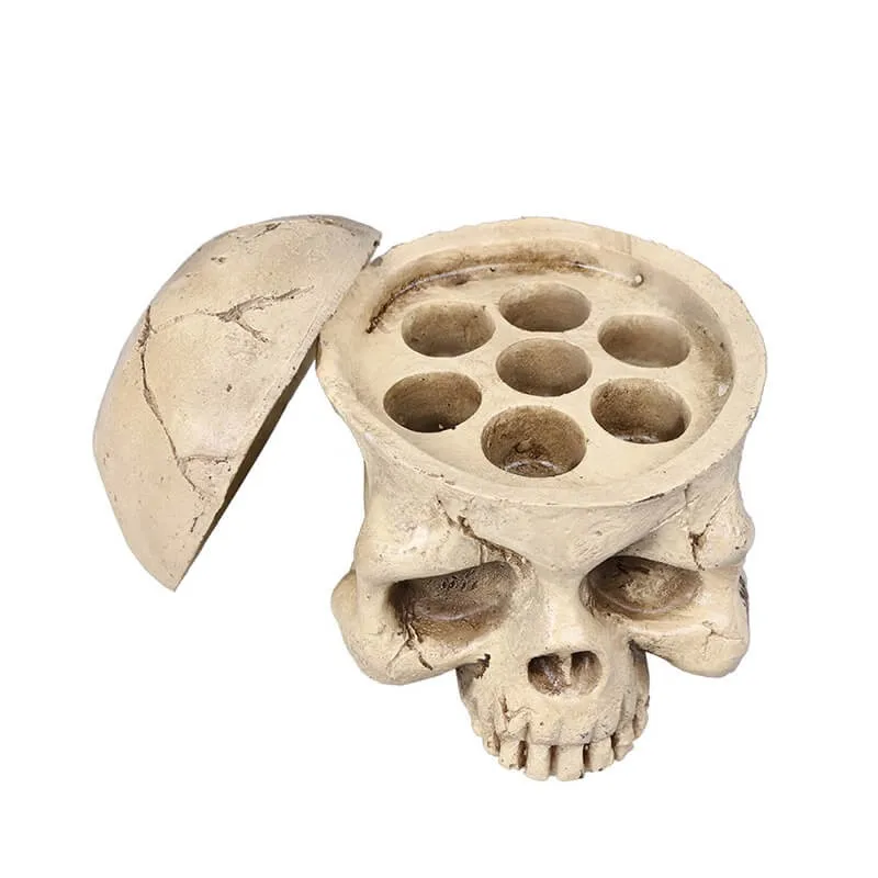 

Hot item Skull Head 7 Holes Hard Resin Tattoo Ink Cup/Caps Holder Tattoo Ink Cup Holder Tattoo Accessory Free Shipping