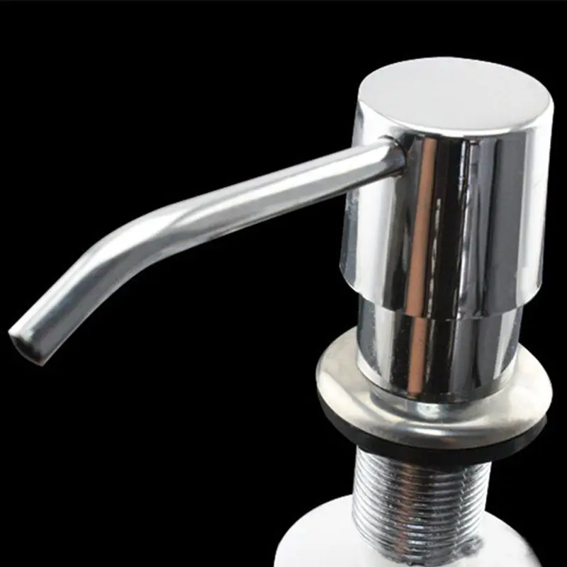 Дозатор для мыла кухонной раковины 300 мл АБС-пластик встроенный насос лосьона