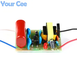 DC 3.7V to 1800V Booster Step Up Boost Board Module Arc Pulse DC Motor with High Voltage Capacitors Power Supply Module