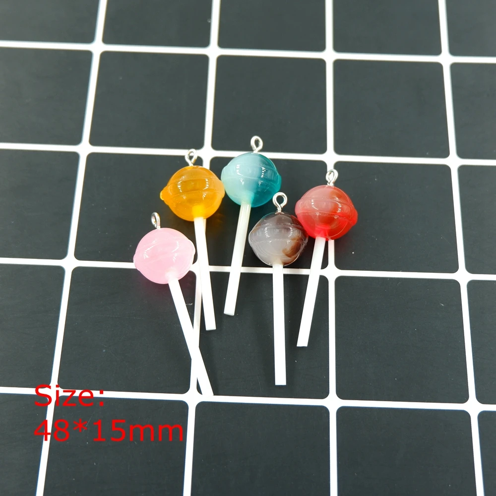 Каваи микс леденец набор Подвески для ювелирные изделия изготовление браслетов