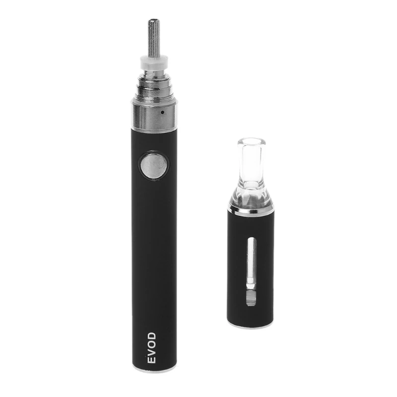 Электронная сигарета атомайзер батарея Vape ручка+ зарядное устройство комплект 1100mAh 650mAh для EVOD